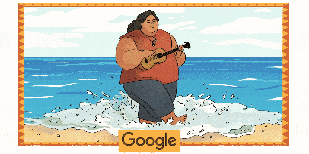 Google Doodles A Video Celebrating Hawaiian “Over The Rainbow” Singer IZ’s 61st Birthday