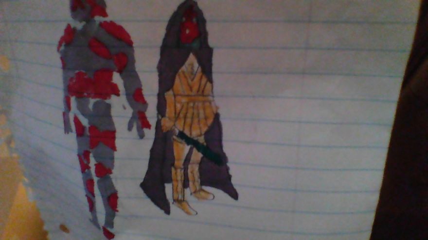 Evolution Of Blood Legion Standard Trooper,commander Hunter,and Jedi/Lord Sith Falcon.