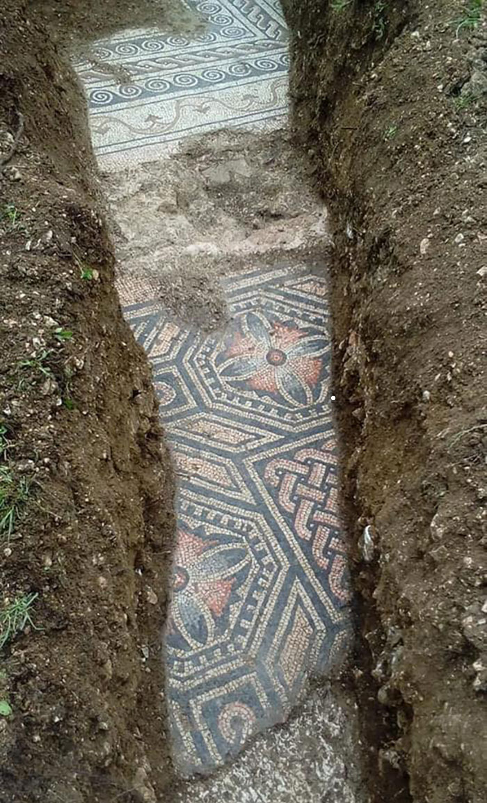 'Could Be This Year's Biggest Find': Ancient Roman Mosaic Floor Uncovered In Verona