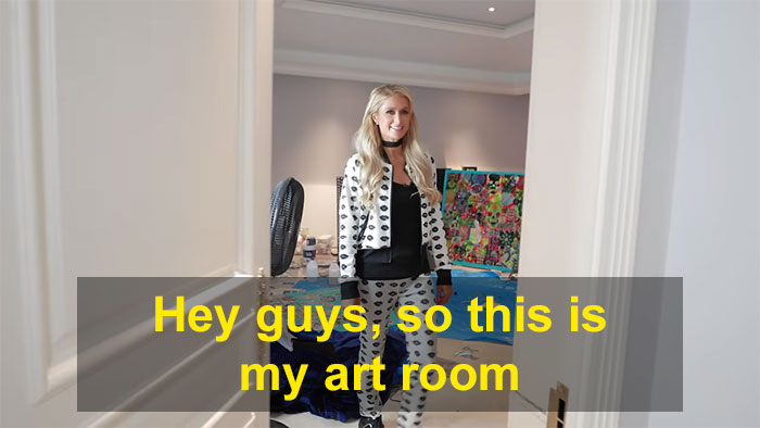 Some People Try To Mock Paris Hilton After She Showcases Her Art, But Others Say It’s Not So Bad And Are Really Proud Of Her