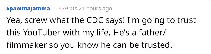 Person Mocks People For Listening To CDC's Advice On Masks, Gets Ridiculed In This Perfect Response