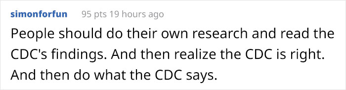 Person Mocks People For Listening To CDC's Advice On Masks, Gets Ridiculed In This Perfect Response