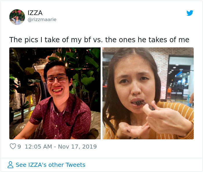 30 รูปภาพขำๆ "เมื่อแฟนถ่ายรูปให้ฉัน vs เมื่อฉันถ่ายรูปให้แฟน"