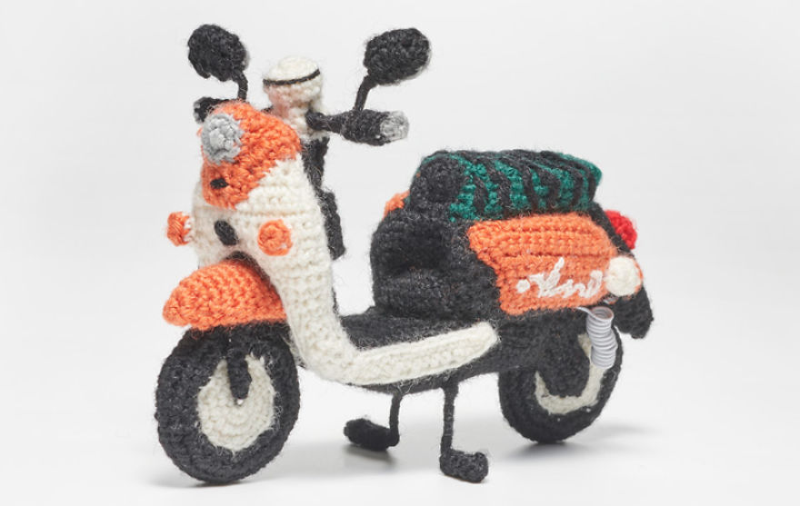 Yamaha's Collection Of Free Amigurumi Patterns And Tutorials - Crochet A Detailed Yacht, Motorcycle, Generator Or Electric Scooter