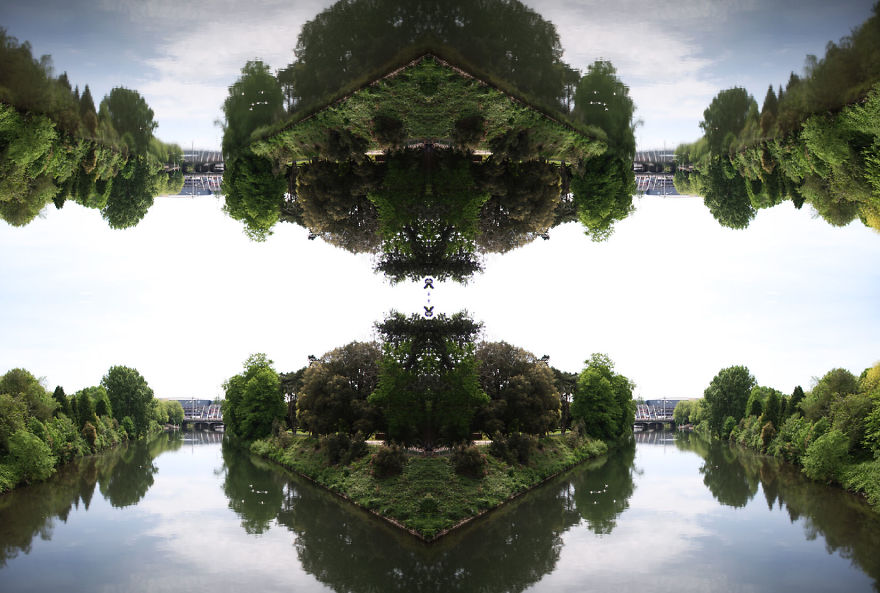 Mirroring My Eyes: An Attempt To Make My Daily Same Route Lockdown Walk More Bearable. Mirroring My Eyes: An Attempt To Make My Daily Same Route Lockdown Walk More Bearable.