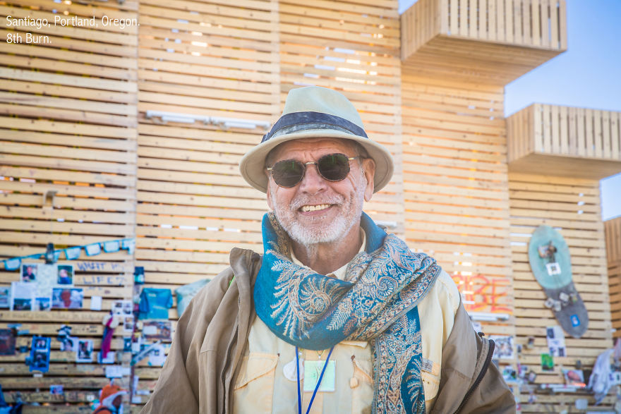 Last Year I Went To Burning Man Festival, Where I Photographed Strangers And Asked Them To Tell Their Burning Man Stories.