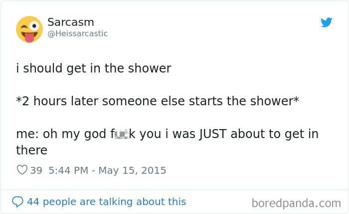 Getting A Shower
