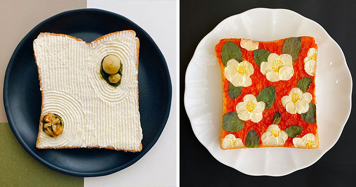 16 Creative Toast Designs By Japanese Artist