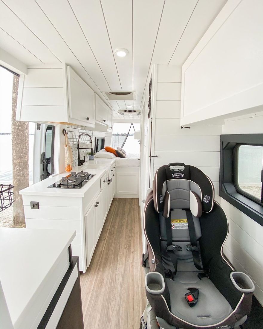 Family Of 3 & Their Beautiful Promaster Van-Conversion.