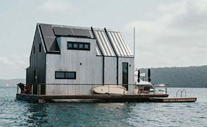 This 100% Solar-Powered Floating Villa Offers A Luxurious Escape For Couples