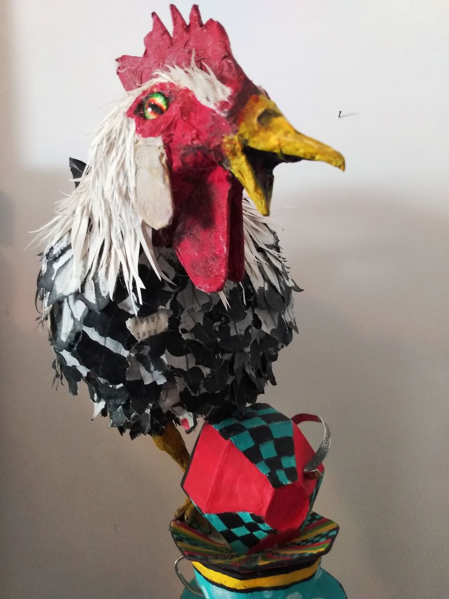 The Mad Hatter's Rooster!