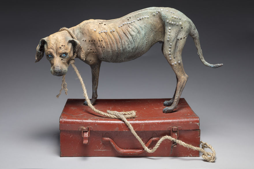 Dog Sculpture