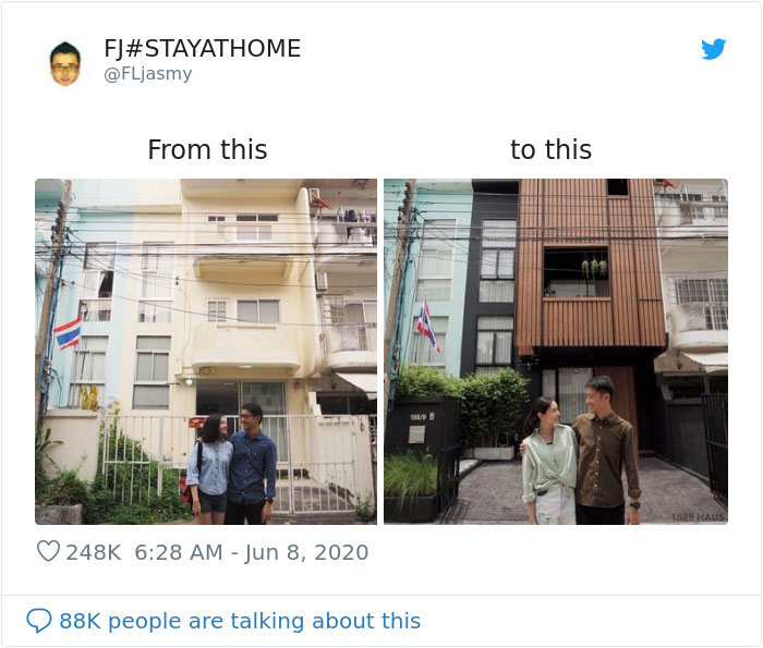 Thai Couple Give Their Old House A Makeover And The Before And After Pictures Speak For Themselves