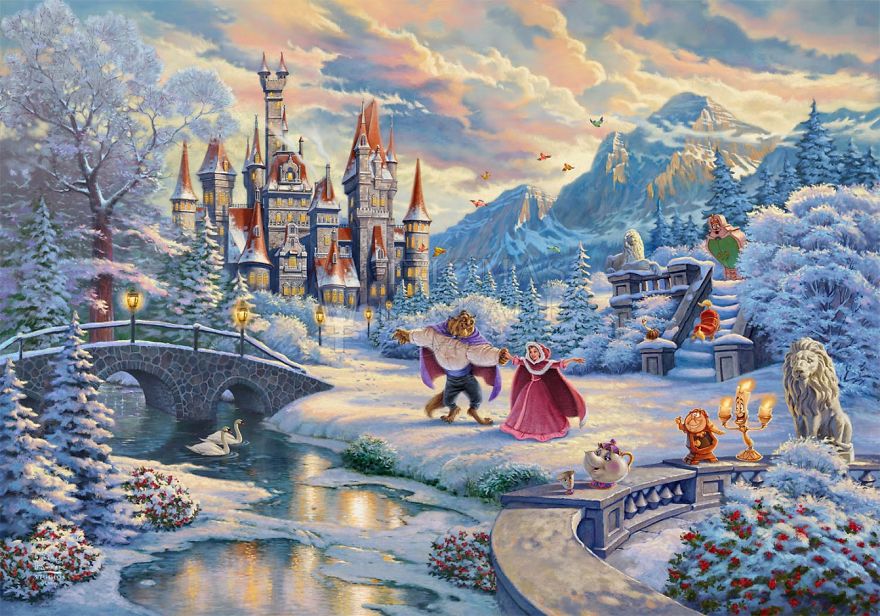 Beauty And The Beast’s Winter Enchantment