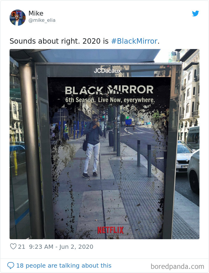 Students' Ad States Black Mirror’s Season 6 is Reality And It All Makes Sense Now