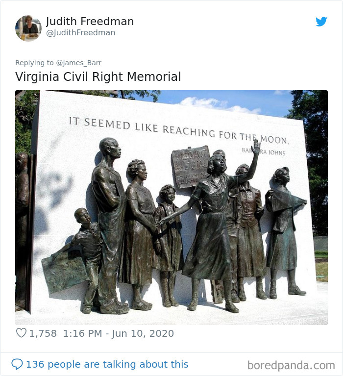 Twitter Users Share 29 Statues That Are Better Than The Ones Protesters Are Tearing Down