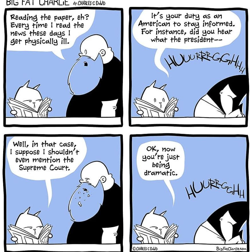 13 Comics About Being Fat, Having Diabetes, And A Cat