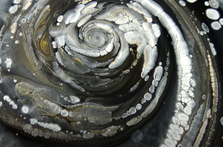 Wormhole ~ Acrylic Pour Painting With Funnel ~ Easy Acrylic Pouring Technique? Wormhole ~ Acrylic Pour Painting With Funnel ~ Easy Acrylic Pouring Technique?