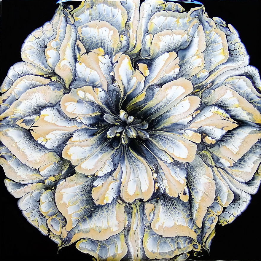 Paint Mixing & Ratios For Cup Bottom Pour ~ Full Tutorial ~ Reverse Flower Dip With Pva Glue Paint Mixing & Ratios For Cup Bottom Pour ~ Full Tutorial ~ Reverse Flower Dip With Pva Glue