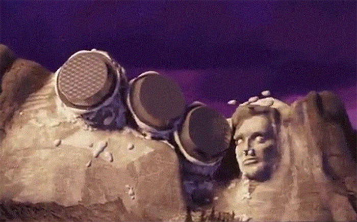 With A Chance Of Meatballs’ (2009), Every President On Mount Rushmore Except Abraham Lincoln Gets Pied Directly In The Face. Lincoln Takes A Pie To The Back Of The Head, Which Is How He Was Assassinated