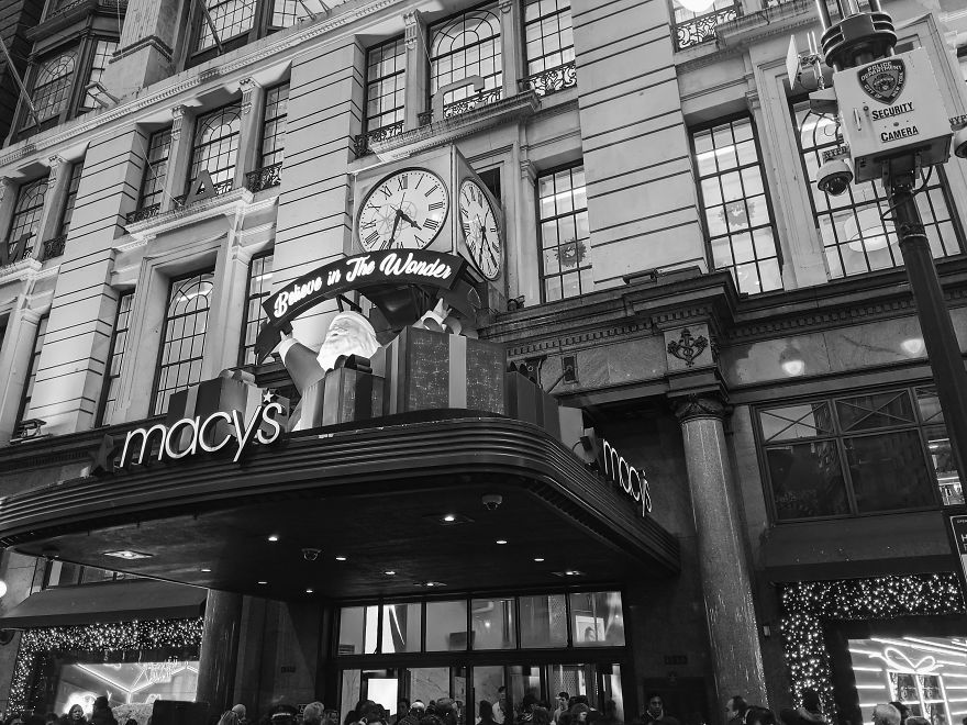 Macy's During Christmas