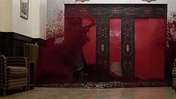 The Official Trailer For The Shining Featured The Iconic Bloody Elevators, But Back Then, Blood Was Not Allowed To Be Shown In Movie Trailers, So Director Stanley Kubrick Said It Was Just Rusty Water
