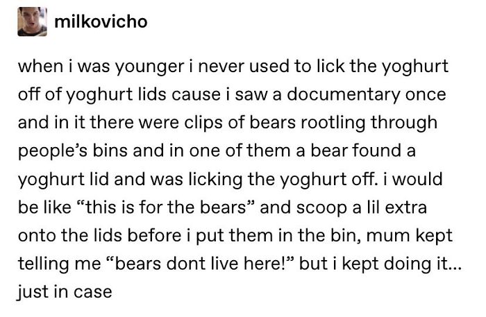 "Bears Don't Live Here!"