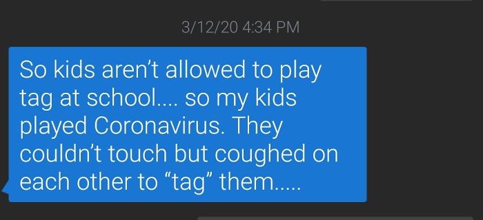 My GF Teaches 1st Graders. Her School's "No Tag" Policy Is Working Great