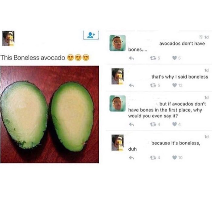 Boneless Avocado