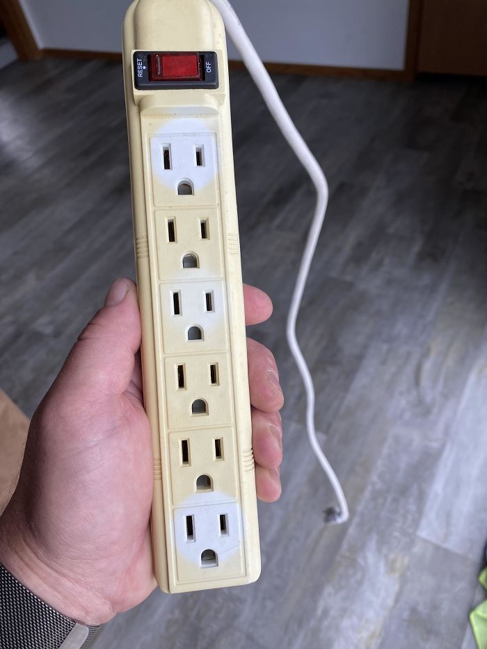 You Can Tell Which Outlets Were Used Most After Years Of Sun