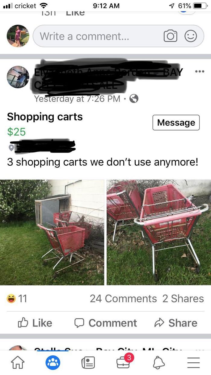 Shopping Carts For Sale!