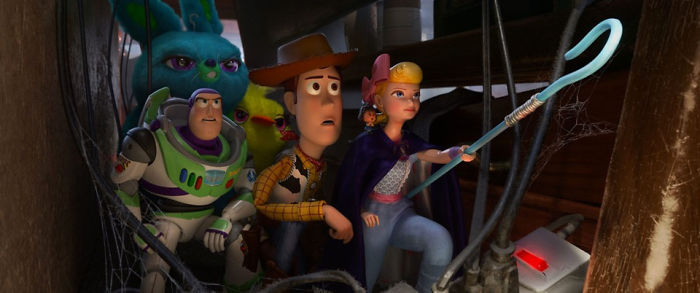 Toy Story 4 (2019) - Instead Of Creating All Of The Individual Cobwebs By Hand, Pixar Created Ai Spiders That Were Programmed To Spin The Webs Wherever The Cobwebs Needed To Be