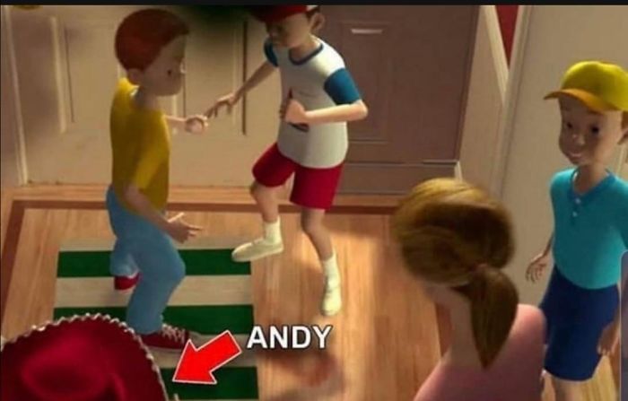 In Toy Story 1995, All Of Andys Friends Are Duplicates Of Him