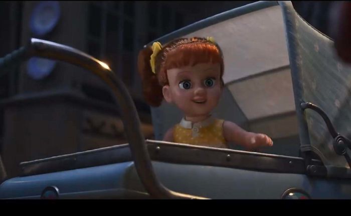 In Toy Story 4 [2019], Gabby Gabby's Eyes Wobble Slightly In Her Head As She Moves, A Characteristic Of Dolls That Close Their Eyes When Lying On Their Backs. This Eye Movement Is Noticeably Reduced As We Learn More About Her Character, Effectively "Humanizing" Her As The Movie Goes On