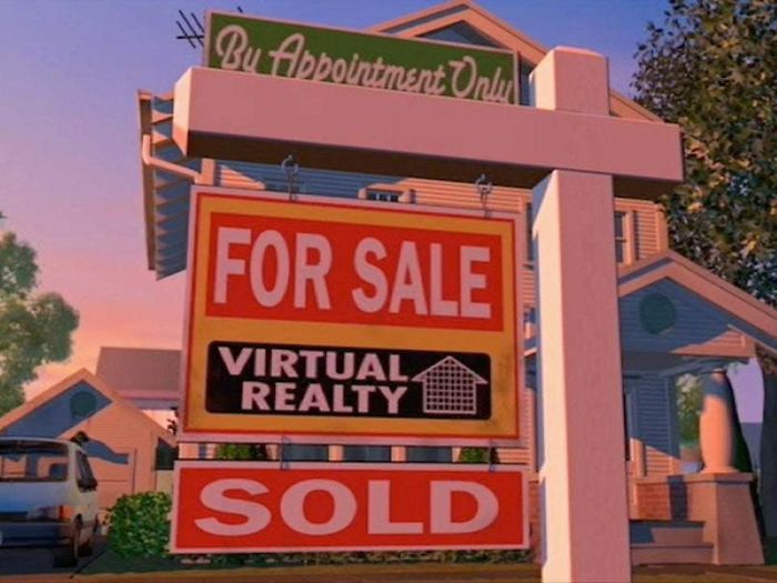 Toy Story (1995) Is The First Feature-Length Film Created Entirely By Cgi. Andy's Home Is Listed For Sale With Virtual Realty Real Estate