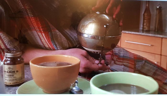 In The Truman Show, We See Truman Taking High Dose Vitamin D At Breakfast Time. This Is To Counteract The Deficiency He Would Have Becouse There Is No Real Sunlight In The Constructed World He Inhabits