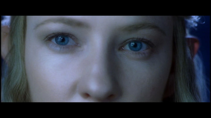 In The Lord Of The Rings, The Filmmakers Used A Special Lighting Rig For Galadriel So That Her Eyes Appear To Reflect The Starlight. This Is Because Galadriel Is The Last Elf In Middle-Earth To Have Seen The Light Of The Trees Of Valinor