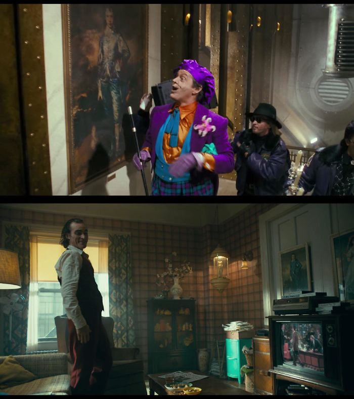 In Batman (1989 )a Painting The Joker Has His Eyes On Is Featured In The Joker( 2019 )