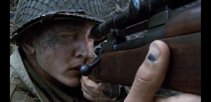 In Saving Private Ryan (1998), Jackson Has A Bruise On His Thumb That Was A Common Injury During Wwii From Soldiers' Thumbs Getting Caught In The Loading Mechanism Of M1 Garands