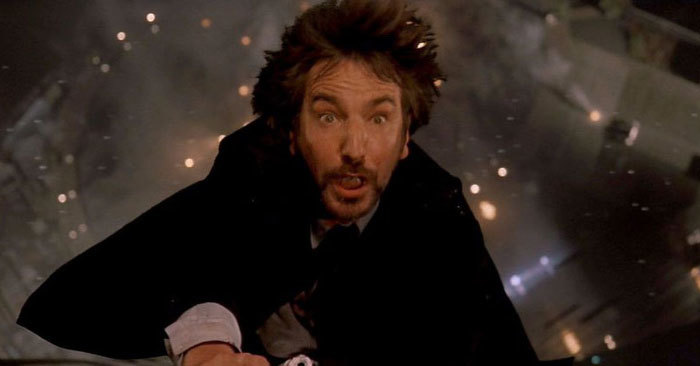 In Die Hard (1988), Alan Rickman’s Petrified Expression While Falling Was Completely Genuine. The Stunt Team Instructed Him That They Would Drop Him On The Count Of 3 But Instead Dropped Him At 1