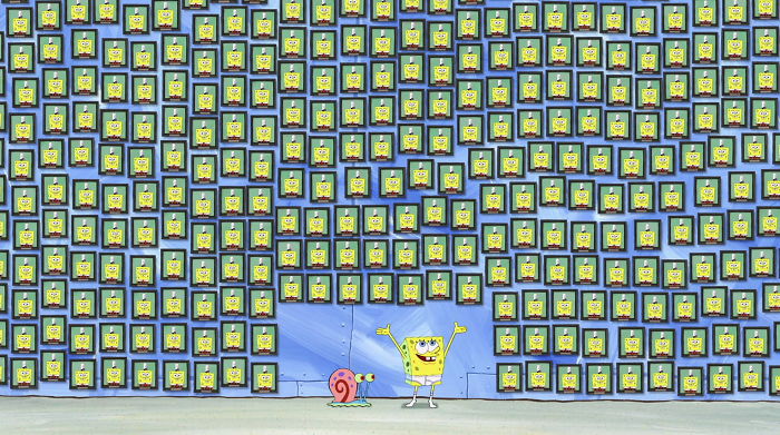 In "The Spongebob Squarepants Movie" (2004), Spongebob States He Has 374 Consecutive Employee-Of-The-Month Awards, This Means He Has Been Working At The Krusty Krab For A Little Over 31 Years