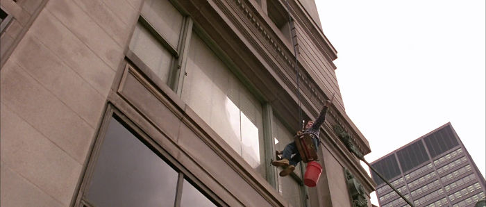 In Ferris Bueller's Day Off (1986), During The Parade, People Seen Dancing Including The Construction Worker And The Window Washer Had Nothing To Do With The Film. They Were Simply Dancing To The Music Being Played, And John Hughes Found It So Humorous That He Told The Camera Operators To Record It