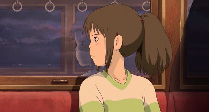 Miyazaki Adds To All His Films, Including “Spirited Away” (2002), Quiet Little Scenes Of Inaction, Called ‘Ma’, Where The Character Just Glances Into The Horizon And Reflects, As A Way To Have A Breathing Room Amid Constant Action 