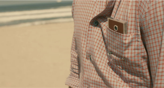 In "Her", Theodore Uses A Safety Pin To Hold Samantha Up In His Pocket, So She Can See While Out On A Date