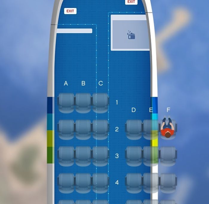 Checking In Online For A Flight. Not So Sure I Like That Outside Row Seat