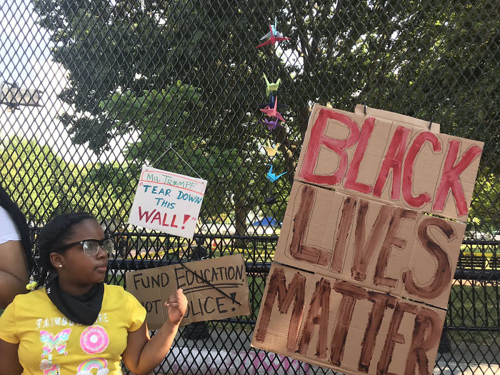 Protesters Turn White House Fence Into A 1.7-Mile Monument To Racial Justice