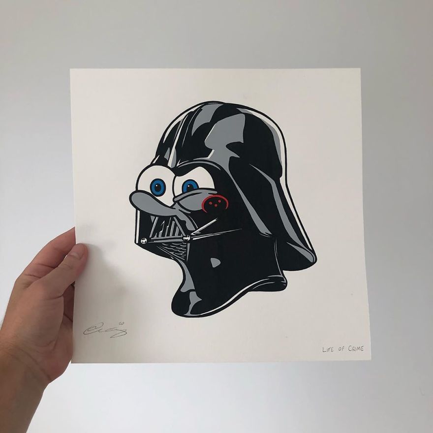 This Artist Makes Incredible Mixes Of Characters From Pop Culture