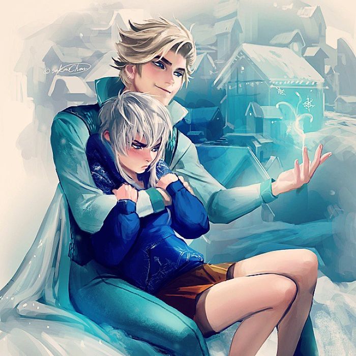 Elsa And Jack Frost