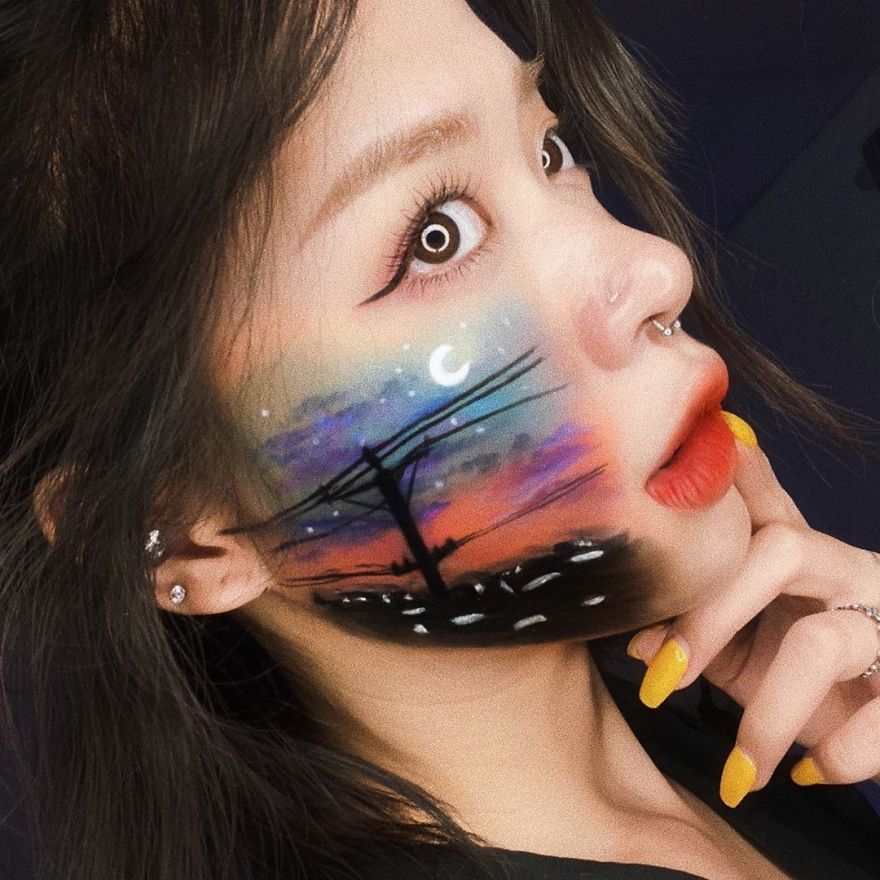 Self-Taught-Makeup-Artist-Optical-Illusions-Hoa-Trang