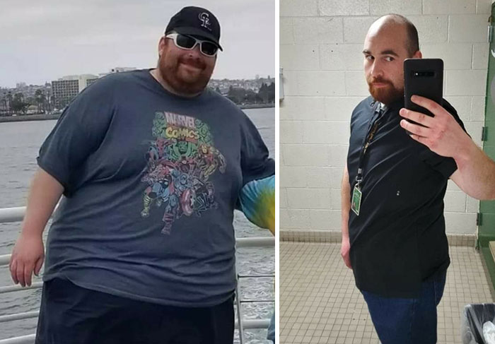Couple Shares Before-And-After Photos Of Their Amazing Weight Transformation